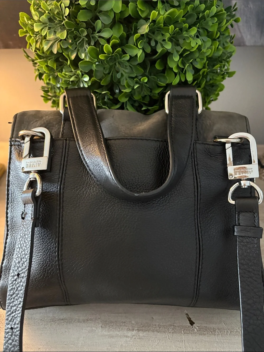 Aimee Kestenberg Lather Saddle Bag